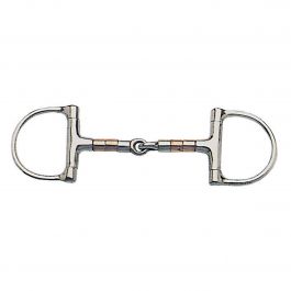 Jointed Eggbutt Full Cheek Jointed Snaffle Stainless Horse & Pony Bit All Sizes 