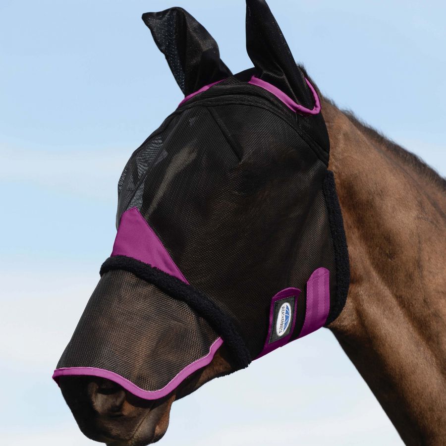 Weatherbeeta Comfitec Fine Mesh Fly Mask with Nose 