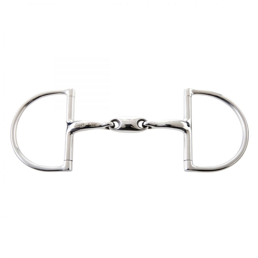 Stainless Steel 22 327 Show Jumping Horse Bit with Oval Link 