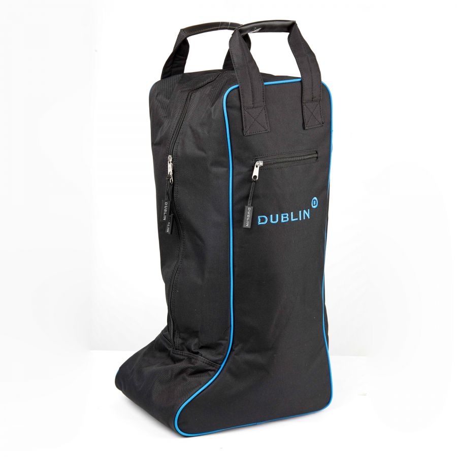 Black/Blue Dublin Imperial Bridle Bag 