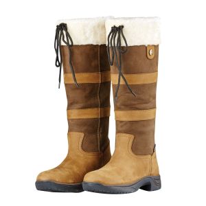 Chocolate, 6UK Wide Dublin River Boots With Waterproof Membrane ALL SIZES 