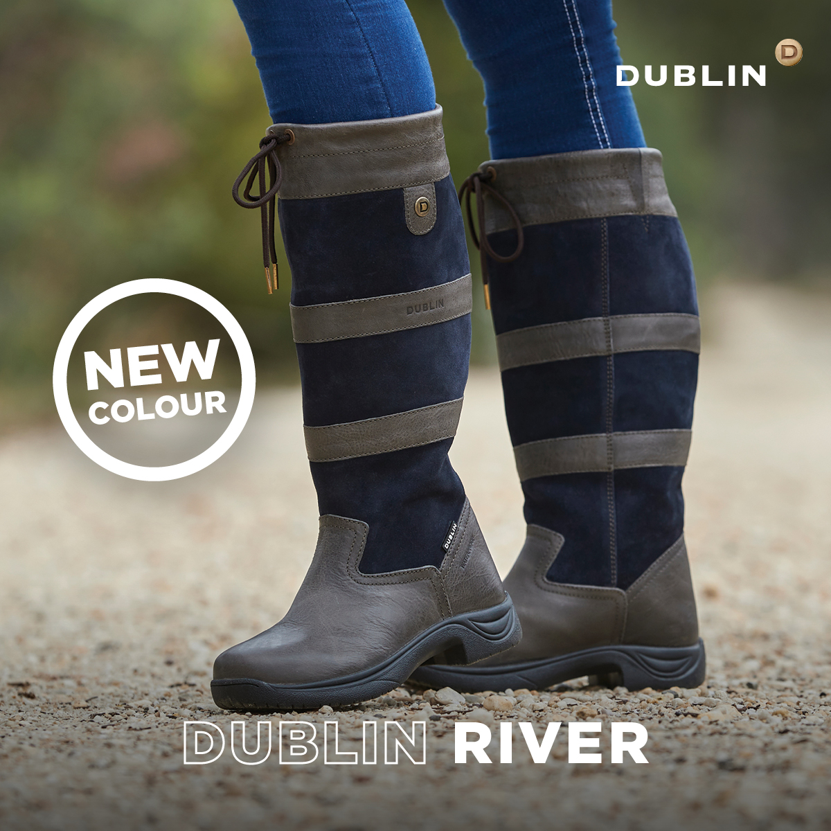 Dublin River Boots Waterproof Full Grain Leather Horse Riding Country Boot NEW 