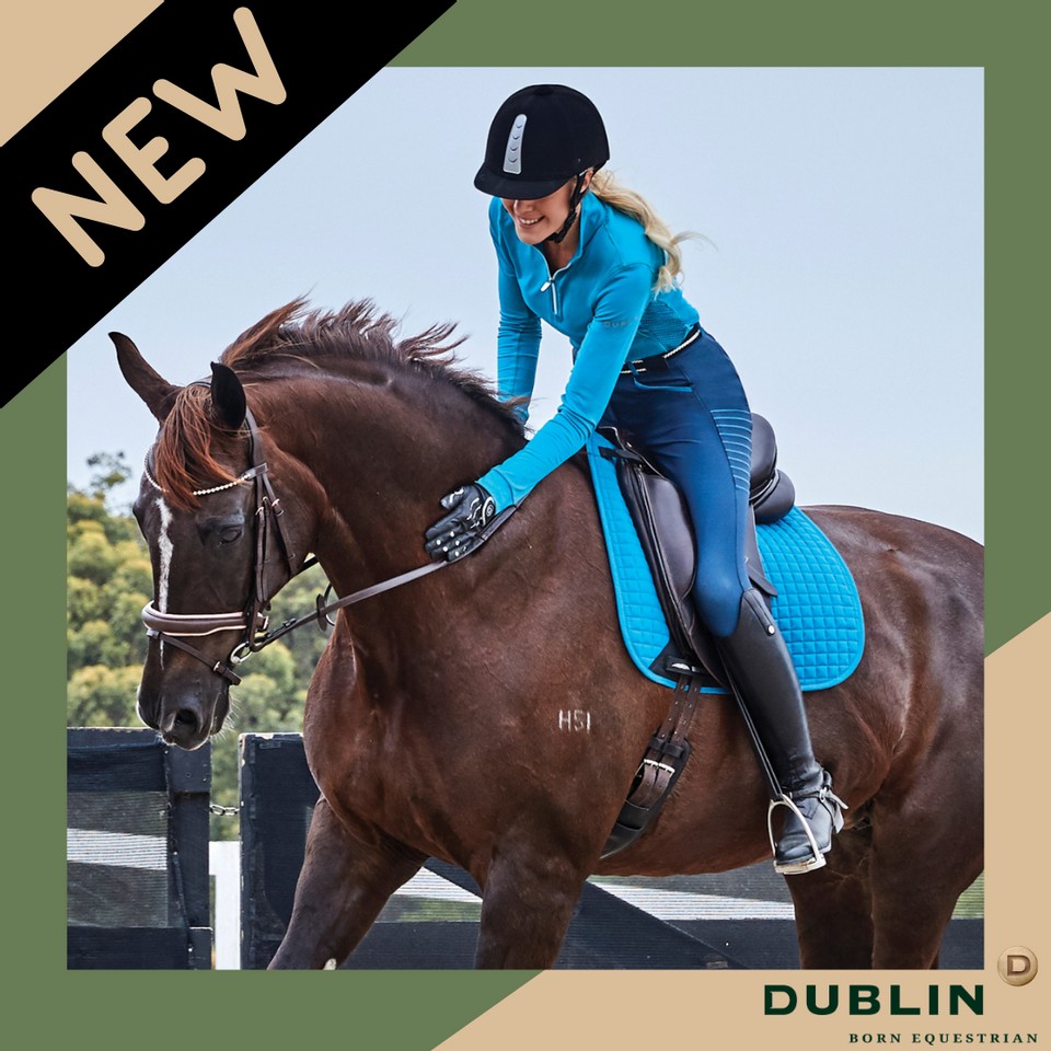 Dublin Peal Ladies Long Sleeve Horse Riding Country Technical Equestrian Top 